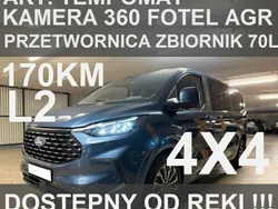 Niebieski Nowe 2024 Ford Tourneo Custom Titanium Sedan/Limuzyna | 275 643 zł (Uczciwa cena)