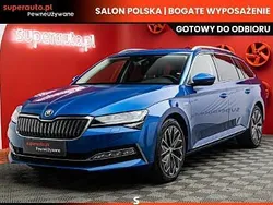 Niebieski Używany 2021 Skoda Superb LAURIN & KLEMENT Kombi | 113 900 zł