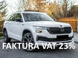 Biały (metalik) Używany 2023 Skoda Kodiaq SUV | 192 500 zł (Dość drogi)