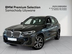 Szary sophisto z brylantowym połyskiem metalizowany Używany 2024 BMW X3 Performance SUV | 214 900 zł (Drogi)