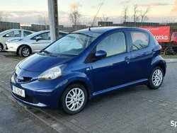 Granatowy Używany 2007 Toyota Aygo Hatchback | 14 500 zł (Dość drogi)