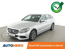Srebrny Używany 2017 Mercedes C200 Kombi | 77 600 zł (Super Cena)