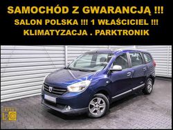 Niebieski ciemny Używany 2017 Dacia Lodgy Minivan | 24 299 zł (Dobra cena)