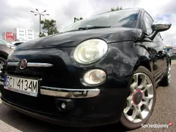 Czarny Używany 2008 Fiat 500 Sport Hatchback | 19 400 zł