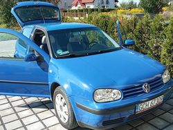 Niebieski Używany 2001 VW Golf IV Hatchback | 7700 zł (Dość drogi)