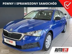 Niebieski Używany 2020 Skoda Scala Hatchback | 64 900 zł (Uczciwa cena)