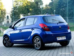 Niebieski Używany 2008 Hyundai i20 Hatchback | 13 800 zł