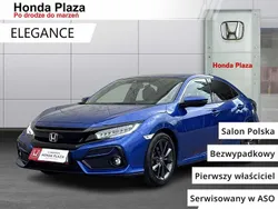 Brilliant sporty blu Używany 2020 Honda Civic Elegance | 84 900 zł (Dość drogi)