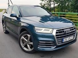 Niebieski Używany 2017 Audi Q5 S-Line SUV | 89 900 zł (Uczciwa cena)