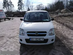 Biały Używany 2007 Opel Agila Hatchback | 2699 zł