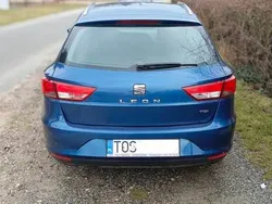 Niebieski Używany 2015 Seat Leon Kombi | 29 999 zł (Super Cena)