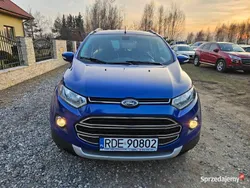 Niebieski Używany 2015 Ford Ecosport SUV | 32 900 zł (Uczciwa cena)