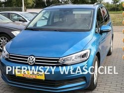 Niebieski Używany 2016 VW Touran Minivan | 55 800 zł (Dość drogi)