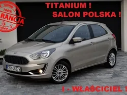 Złoty (metalik) Używany 2018 Ford Ka Plus Hatchback | 38 500 zł (Dość drogi)