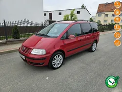 Czerwony Używany 2006 VW Sharan Minivan | 14 999 zł (Dobra cena)