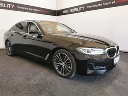 Czarny Używany 2022 BMW 530 Sedan/Limuzyna | 88 000 zł