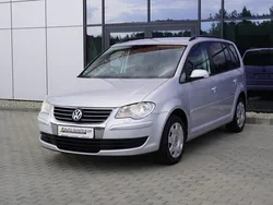 Srebrny Używany 2009 VW Touran Minivan | 25 499 zł (Dość drogi)