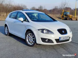 Biały Używany 2010 Seat Leon Style Hatchback | 18 900 zł (Dobra cena)