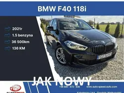 Czarny Używany 2021 BMW 118 Hatchback | 83 000 zł (Dobra cena)