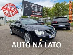 Czarny Używany 2009 Mercedes CLK350 Kabriolet | 52 490 zł
