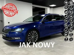 Niebieski Używany 2017 Skoda Superb Kombi | 74 000 zł (Uczciwa cena)