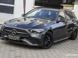Szary Używany 2022 Mercedes C220 AMG Kombi | 138 130 zł (Uczciwa cena)