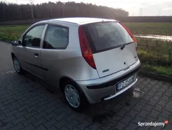 Srebrny Używany 2002 Fiat Punto Dynamic Hatchback | 1799 zł