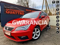 Bordowy (metalik) Używany 2018 Seat Leon Hatchback | 45 900 zł (Uczciwa cena)