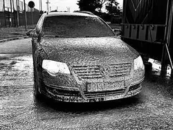 Czarny Używany 2007 VW Passat Kombi | 4800 zł (Super Cena)