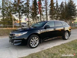 Czarny Używany 2016 Kia Optima Kombi | 28 999 zł