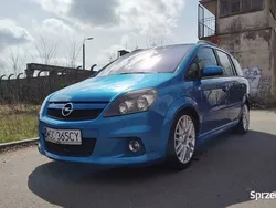 Niebieski Używany 2006 Opel Zafira OPC Minivan | 16 000 zł (Uczciwa cena)