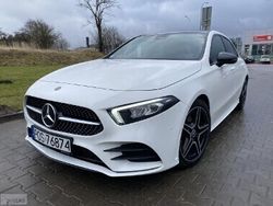 Biały Używany 2019 Mercedes A200 AMG line Hatchback | 130 000 zł