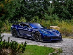 Niebieski Używany 2017 Chevrolet Corvette Z06 Coupe | 399 777 zł