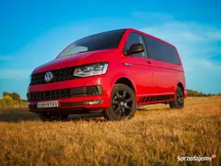 Czerwony Używany 2018 VW T6 Van | 139 999 zł