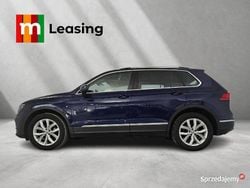 Niebieski ciemny (metalik) Używany 2020 VW Tiguan Highline SUV | 104 900 zł (Dość drogi)