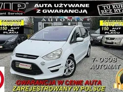 Biały (metalik) Używany 2012 Ford S-MAX S Minivan | 27 900 zł (Dobra cena)
