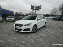 Biały Używany 2021 Peugeot 308 Allure Kombi | 48 600 zł (Dobra cena)