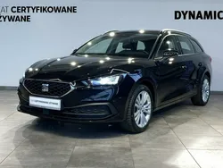 Czarny (metalik) Używany 2021 Seat Leon Kombi | 74 900 zł (Uczciwa cena)