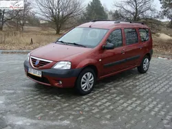 Bordowy (metalik) Używany 2007 Dacia Logan Sedan/Limuzyna | 13 800 zł (Uczciwa cena)