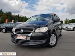 Czarny Używany 2008 VW Touran Comfortline Minivan | 25 900 zł