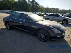 Niebieski ciemny Używany 2019 Maserati Quattroporte Sedan/Limuzyna | 81 390 zł