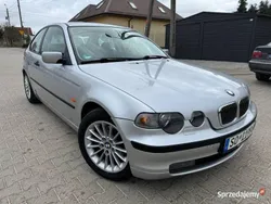 Srebrny Używany 2002 BMW 316 Compact Hatchback | 6900 zł