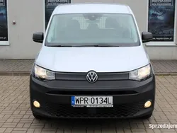 Srebrny Używany 2021 VW Caddy Minivan | 80 900 zł (Dość drogi)