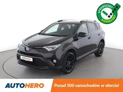 Czarny (metalik) Używany 2018 Toyota RAV4 Hybrid SUV | 93 500 zł (Uczciwa cena)