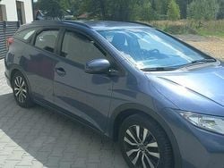 Niebieski Używany 2014 Honda Civic Kombi | 26 900 zł (Dobra cena)