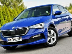 Niebieski (metalik) Używany 2022 Skoda Scala Hatchback | 63 900 zł (Uczciwa cena)