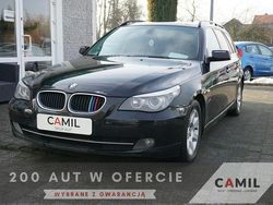 Czarny Używany 2009 BMW 520 Kombi | 20 800 zł (Dobra cena)
