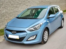 Niebieski Używany 2013 Hyundai i30 Kombi | 28 000 zł (Uczciwa cena)