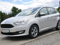 Srebrny Używany 2017 Ford Grand C-Max Minivan | 33 800 zł (Dobra cena)