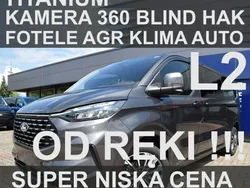 Szary Nowe 2025 Ford Tourneo Custom Titanium Sedan/Limuzyna | 279 900 zł (Uczciwa cena)